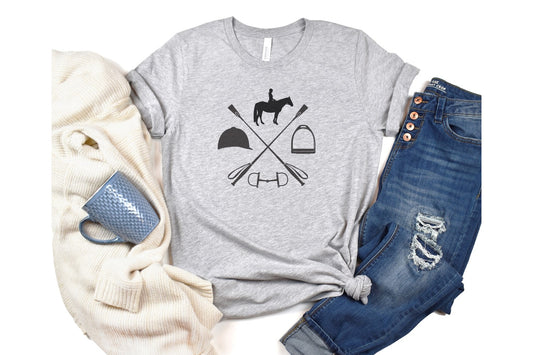 Customer Equestrian Hunter Jumper Tee or Sweatshirt